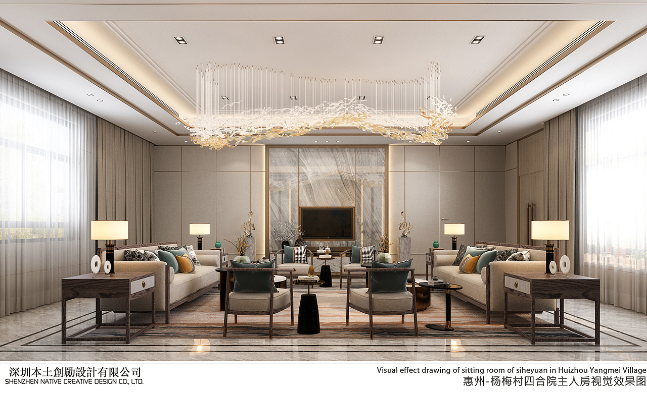 轻奢别墅（图ZMjc3OTIwNTg0） - 家装设计 - 站酷设计师DesignM先生原创素材 - 站酷ZCOOL