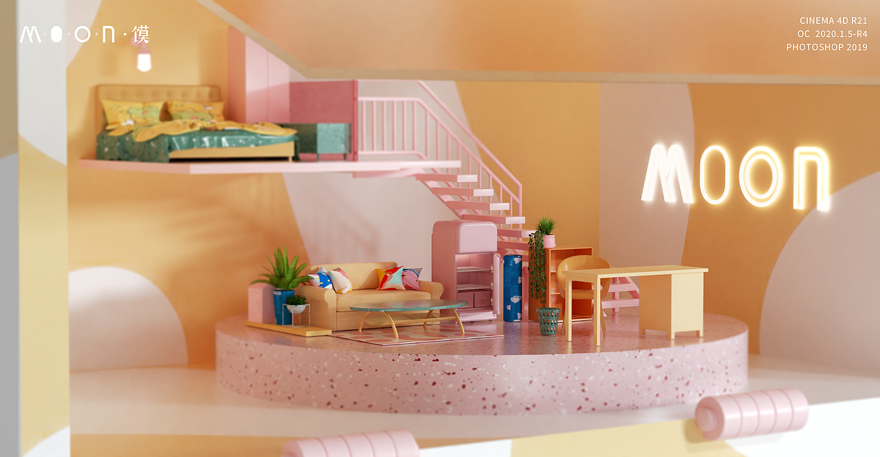 2020作品也不赖 | 2021会更好(图ZMjQxMzczNzA4) - 场景 - 站酷设计师Moon馍原创素材 - 站酷ZCOOL