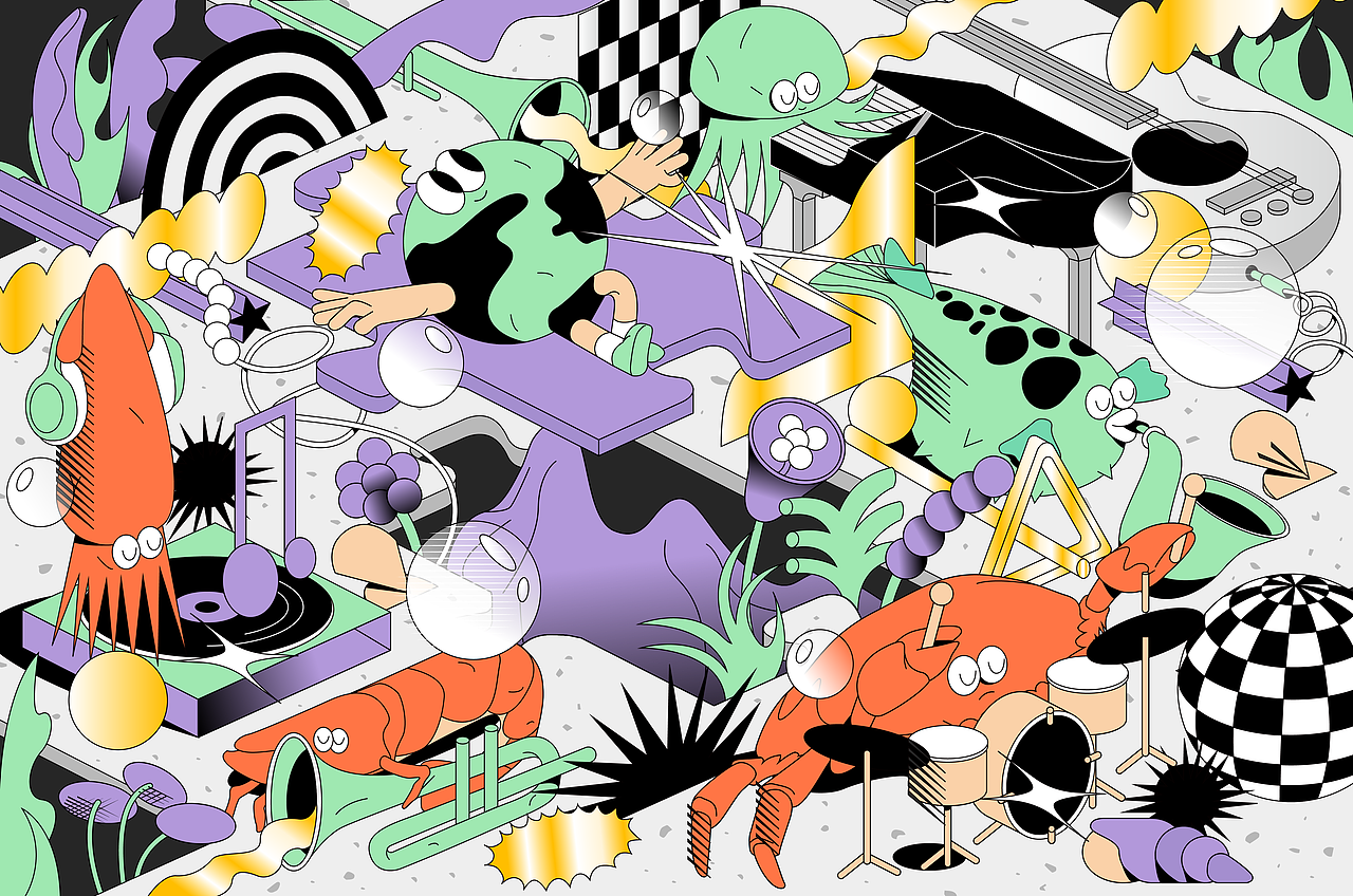 站酷 x UR中国 x 李一丹 #UR线上海洋艺术展#