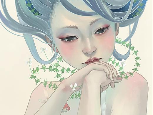 日常小练习（个人主页-ZNTc0MDcwNzI=） - 艺术插画 - 站酷设计师小咩蚁原创素材 - 站酷ZCOOL