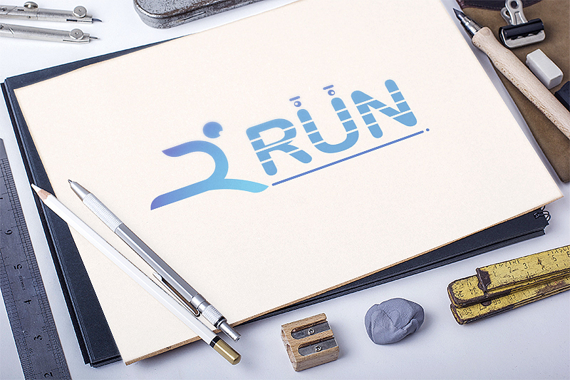 跑步(运动类)logo