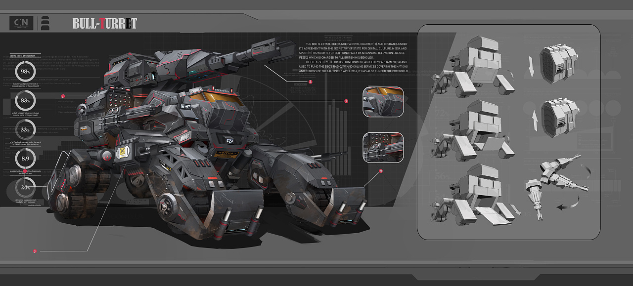 科幻与战车|插画|游戏原画|cg帆船 - 原创作品 - 站酷 (zcool)