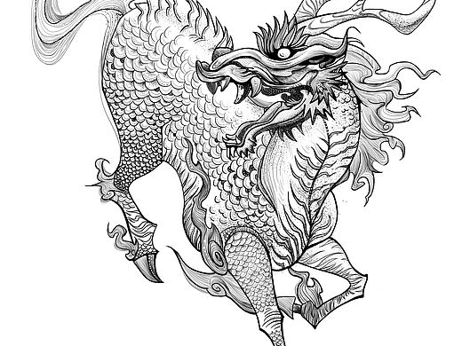 麒麟（個人主頁-ZNTg5NjQ1MzI=） - 創(chuàng)作習(xí)作 - 站酷設(shè)計師CXY禾木程原創(chuàng)素材 - 站酷ZCOOL