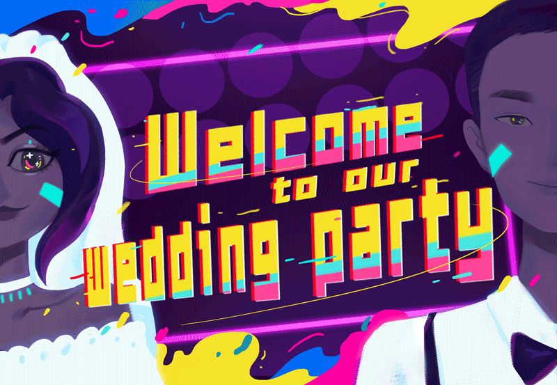 朋友婚礼邀请函