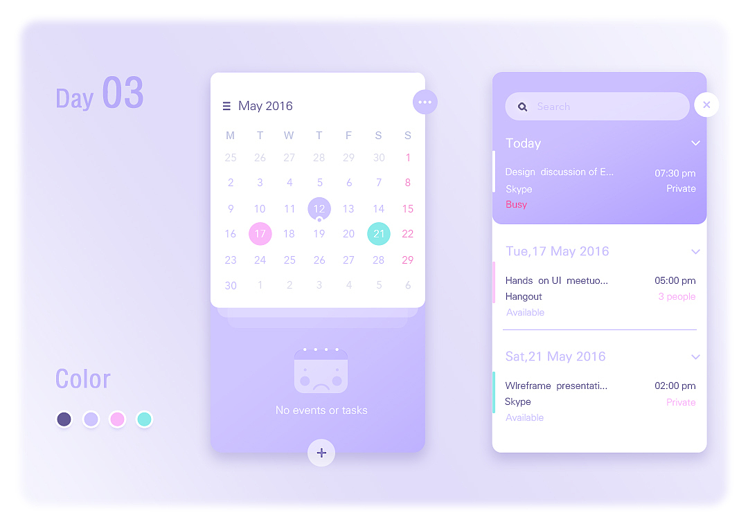 UI - Dribbble风格练习（图ZNjY1NDI1MzY=） - APP界面 - 站酷设计师Sawako_o原创素材 - 站酷ZCOOL