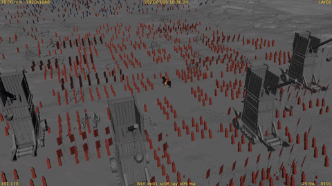 【名场面展示一-百万军队战场厮杀】<br>CG片中，五大名场面让城战更具视觉冲击力。