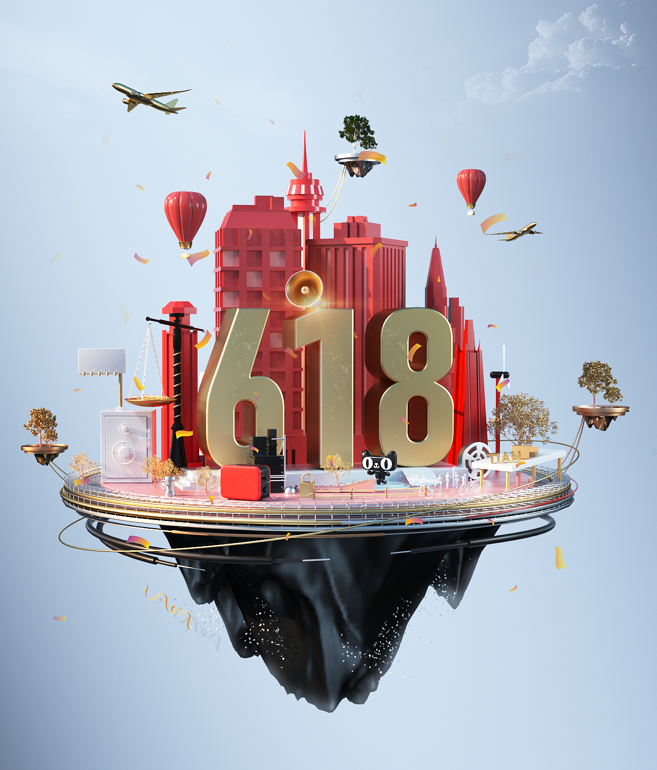 C4D+OC近期合集（图ZMjE0NzgyMDEy） - 场景 - 站酷设计师愤怒的黑米原创素材 - 站酷ZCOOL