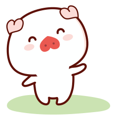 表情包设计猪小爱猪猪白猪卡通原创ip卡通衍生品动图