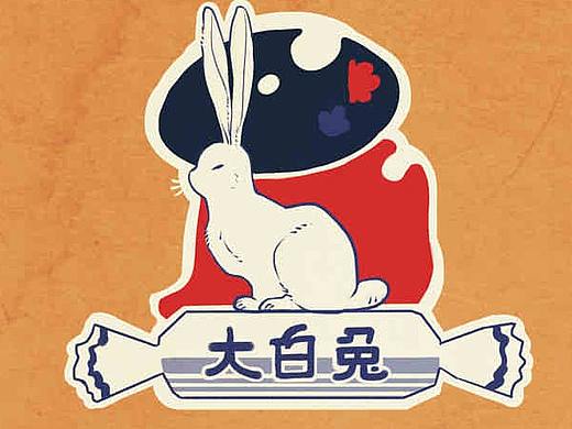 怀旧中国风贴纸