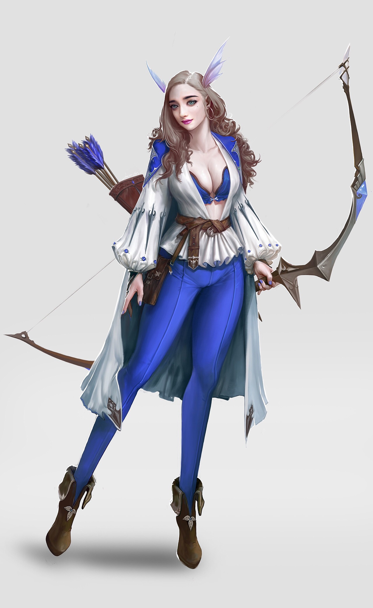 大波浪一渣女弓箭手