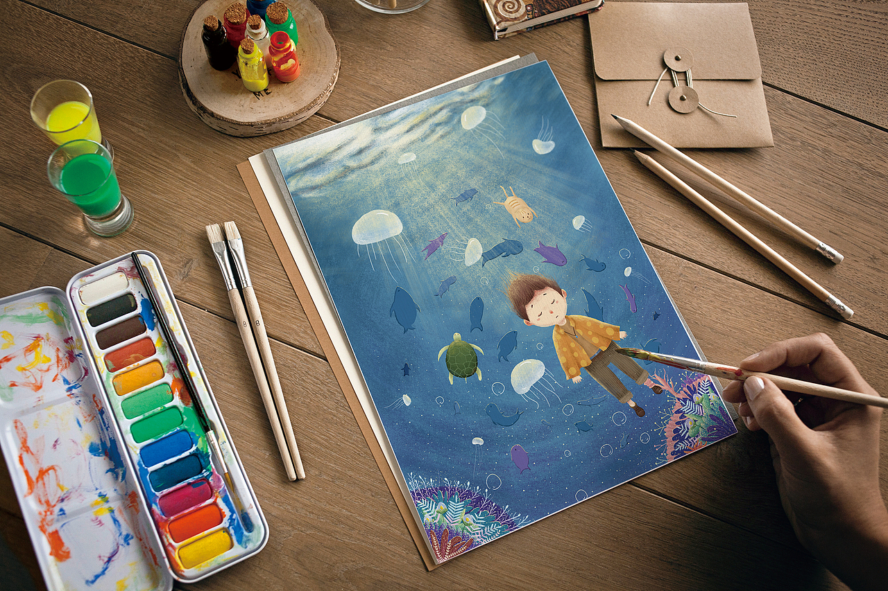 《凤城的传说》民间神话绘本设计（图ZMTEyMTYxNTQ0） - 绘本 - 站酷设计师Galian原创素材 - 站酷ZCOOL