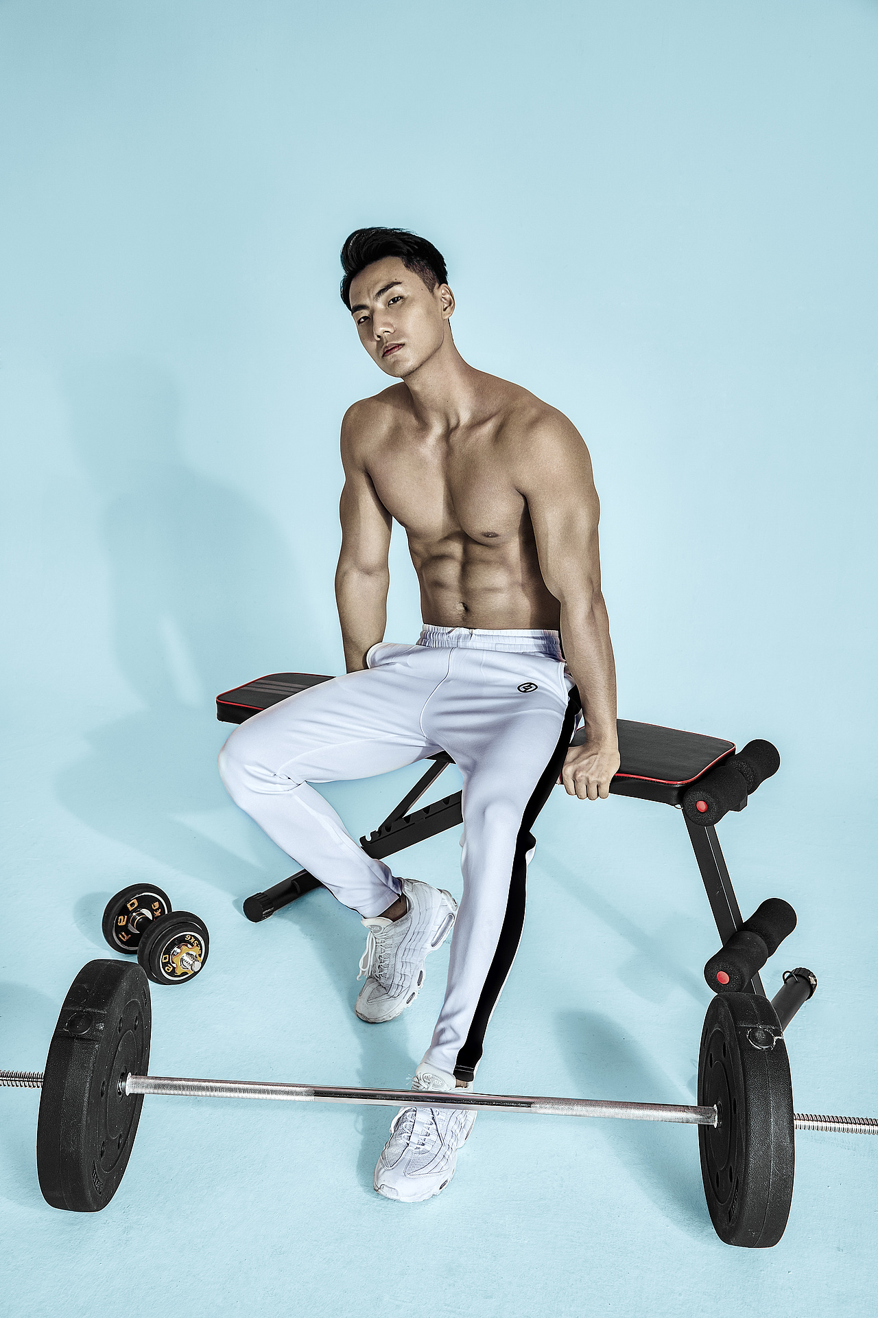 男士运动服人像精修（图ZMTM0NTI3OTE2） - 修图/后期 - 站酷设计师小超修图原创素材 - 站酷ZCOOL