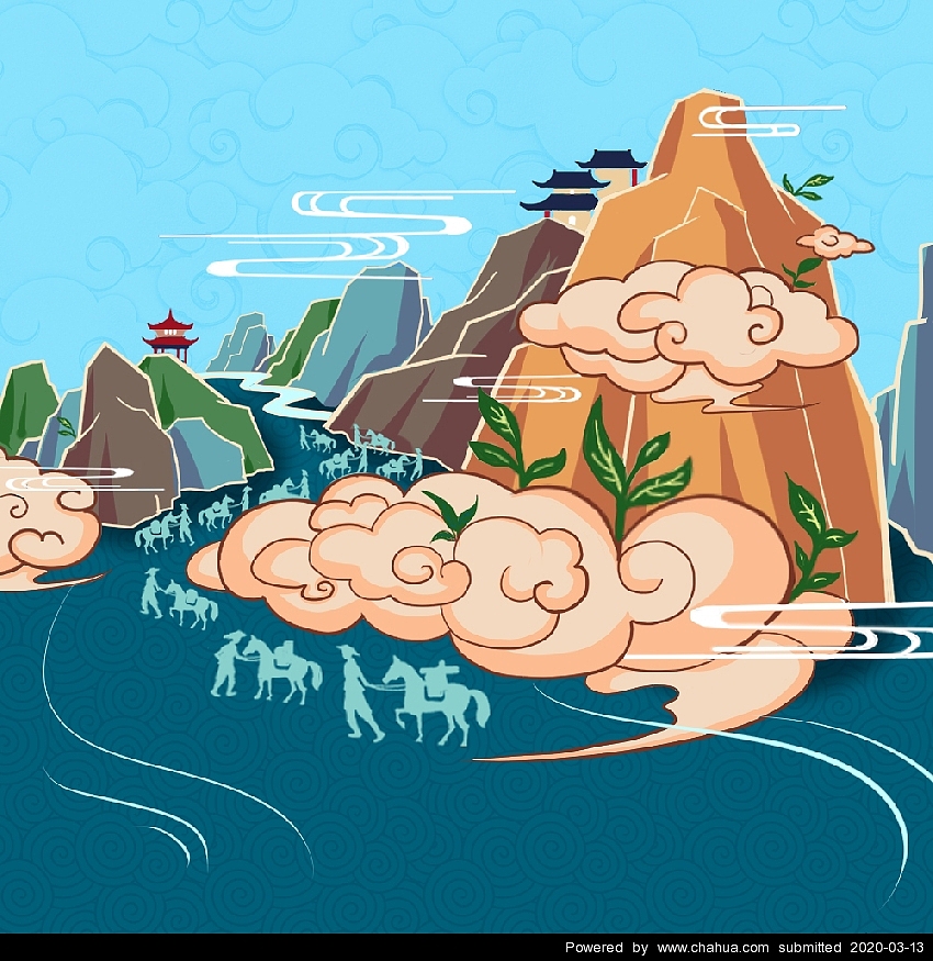 国风包装插画（图ZMjU2ODQwNDA0） - 商业插画 - 站酷设计师如玉的小七原创素材 - 站酷ZCOOL