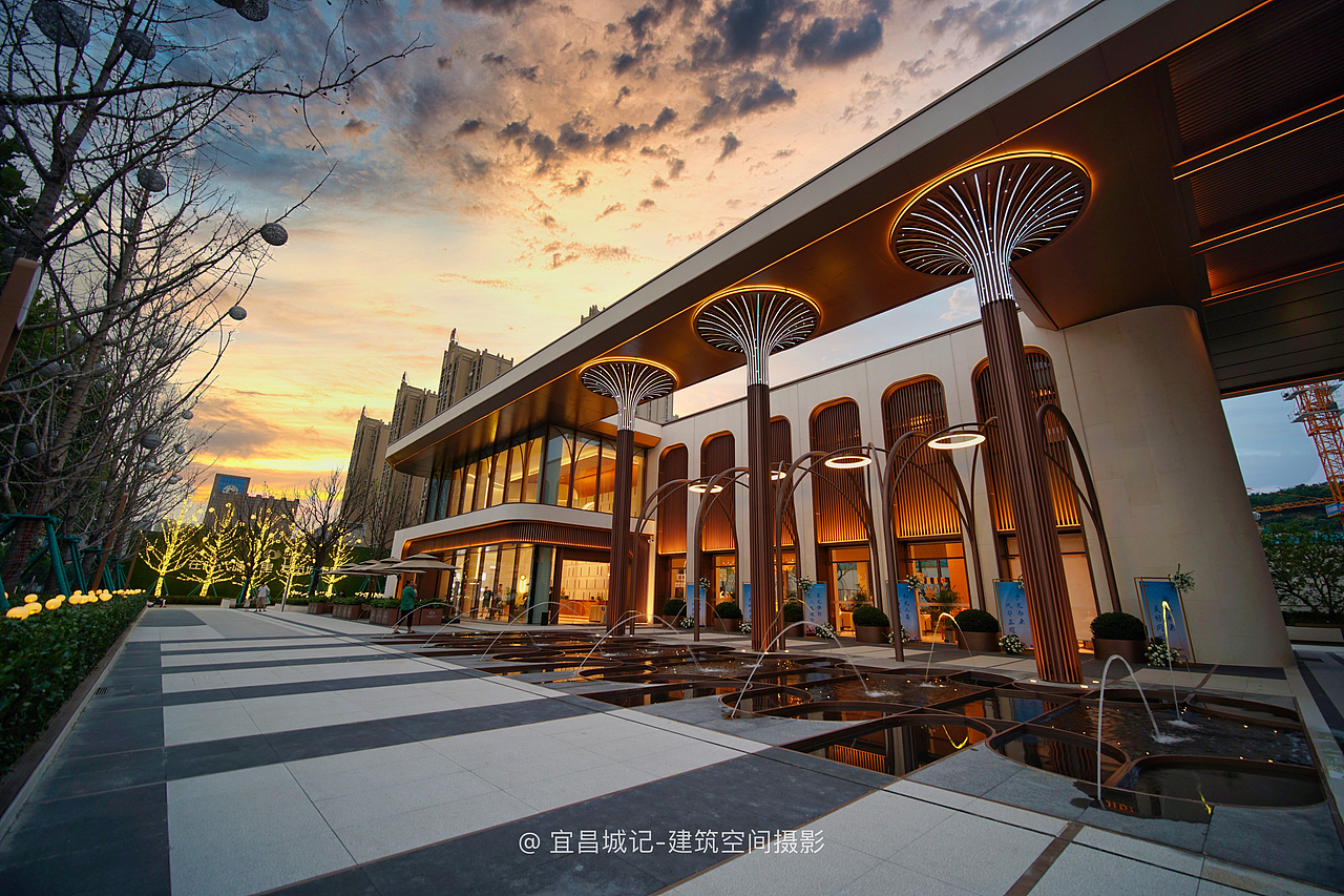 宜昌房地产楼盘-万科城市之光-空间摄影