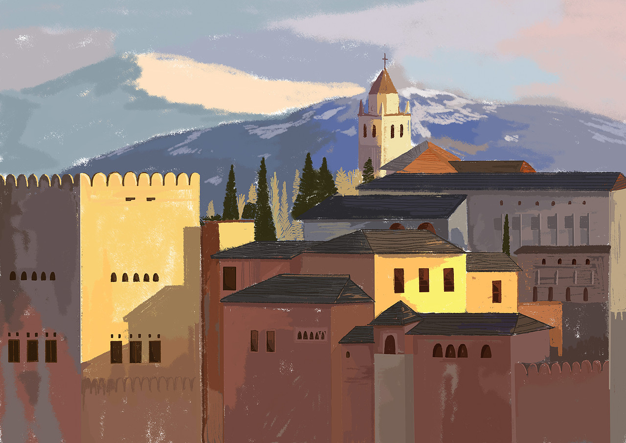 《西班牙小镇》