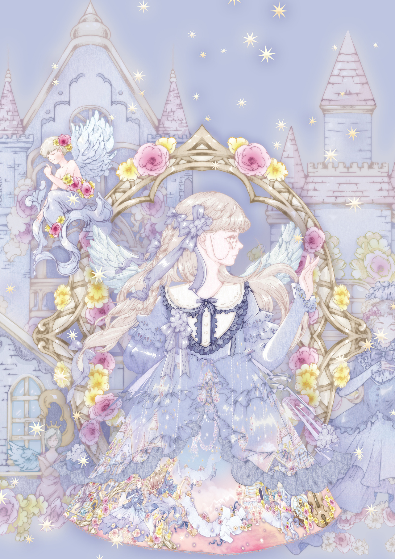 新lolita柄图,有天使歌唱的城市