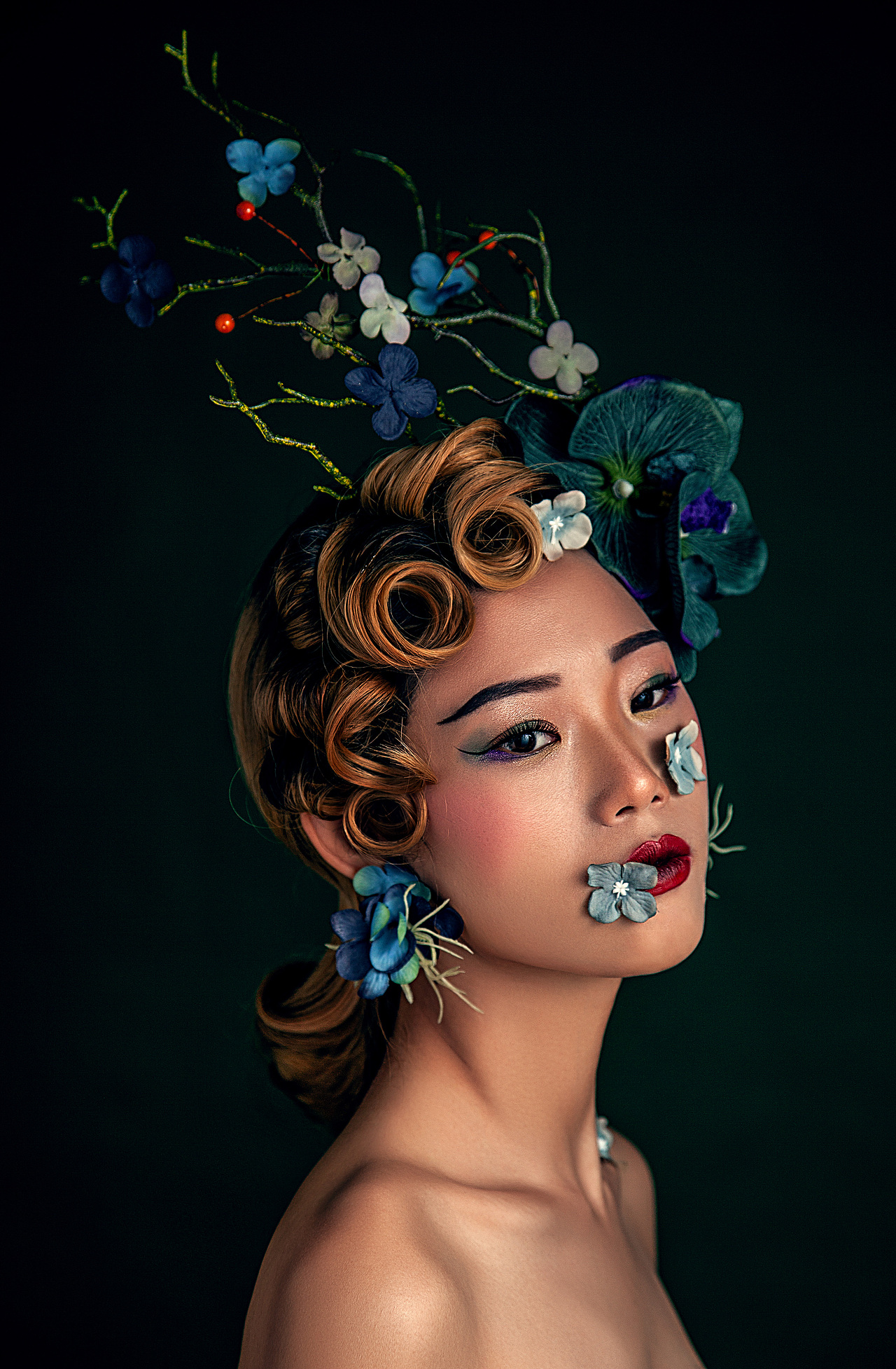 人物妆面造型摄影