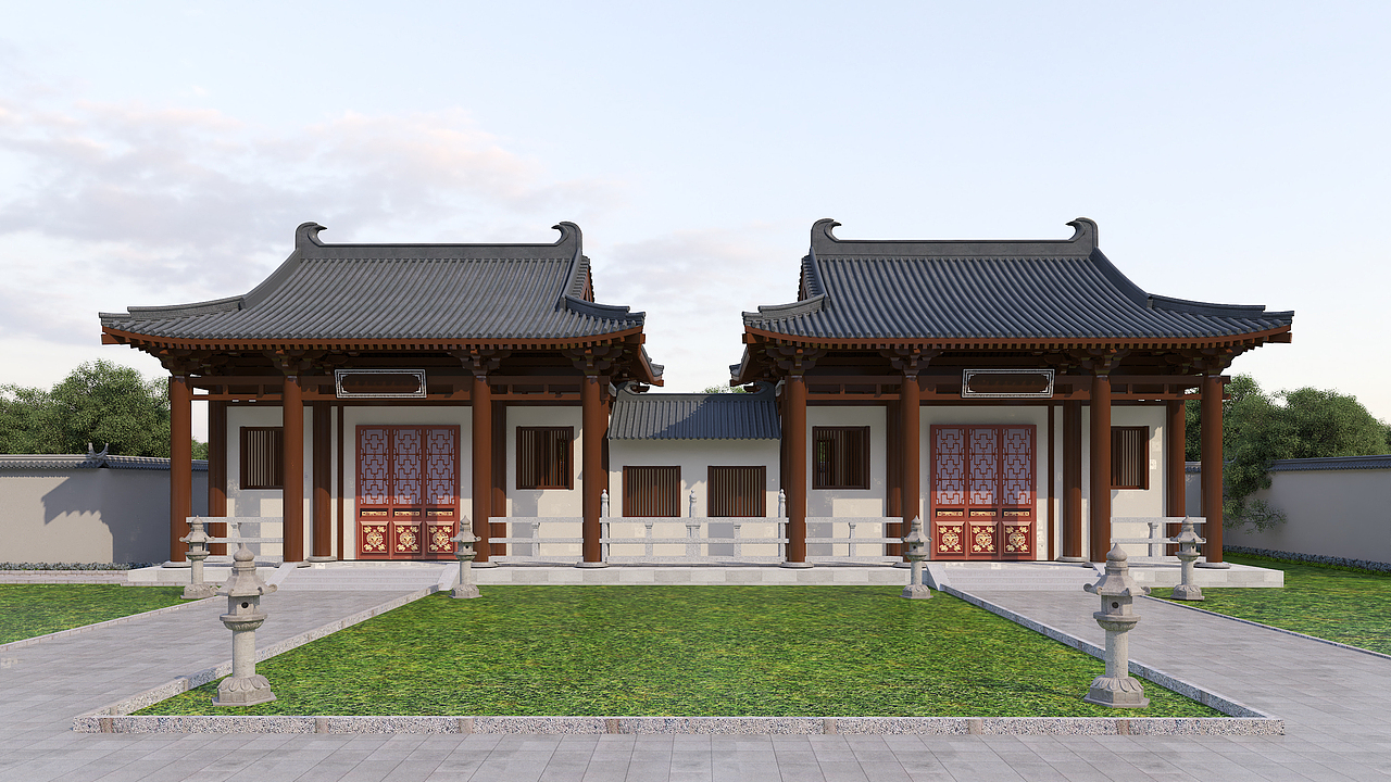 古建筑室内室外展陈设计