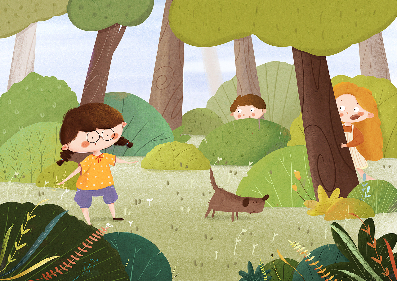 蘑菇儿童插画——最近的一些人设插画和绘本内页（图ZMTIzMjk0OTg4） - 儿童插画 - 站酷设计师MG蘑菇插画原创素材 - 站酷ZCOOL