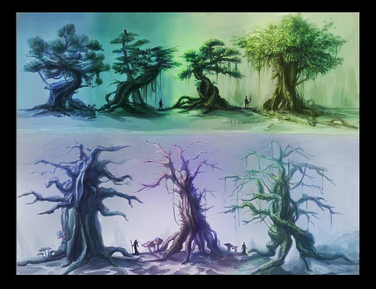 游戏原画-场景（图ZMTQ2MDIwOTY=） - 游戏原画 - 站酷设计师隐身中art原创素材 - 站酷ZCOOL