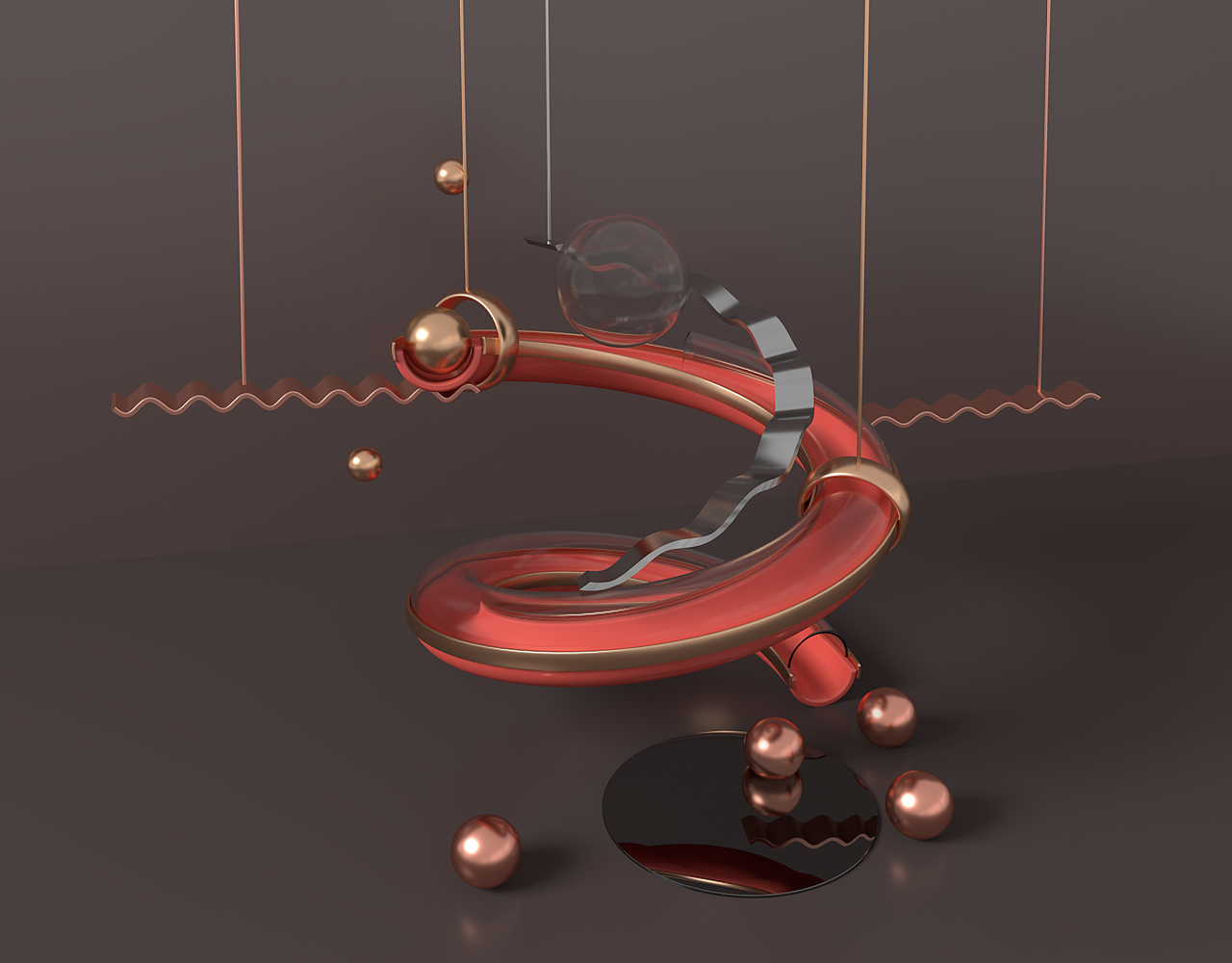 C4D建模渲染練習(xí)、金屬管、玻璃管建模渲染（圖ZMjY5NDQxOTAw） - 場(chǎng)景 - 站酷設(shè)計(jì)師Z98826443原創(chuàng)素材 - 站酷ZCOOL