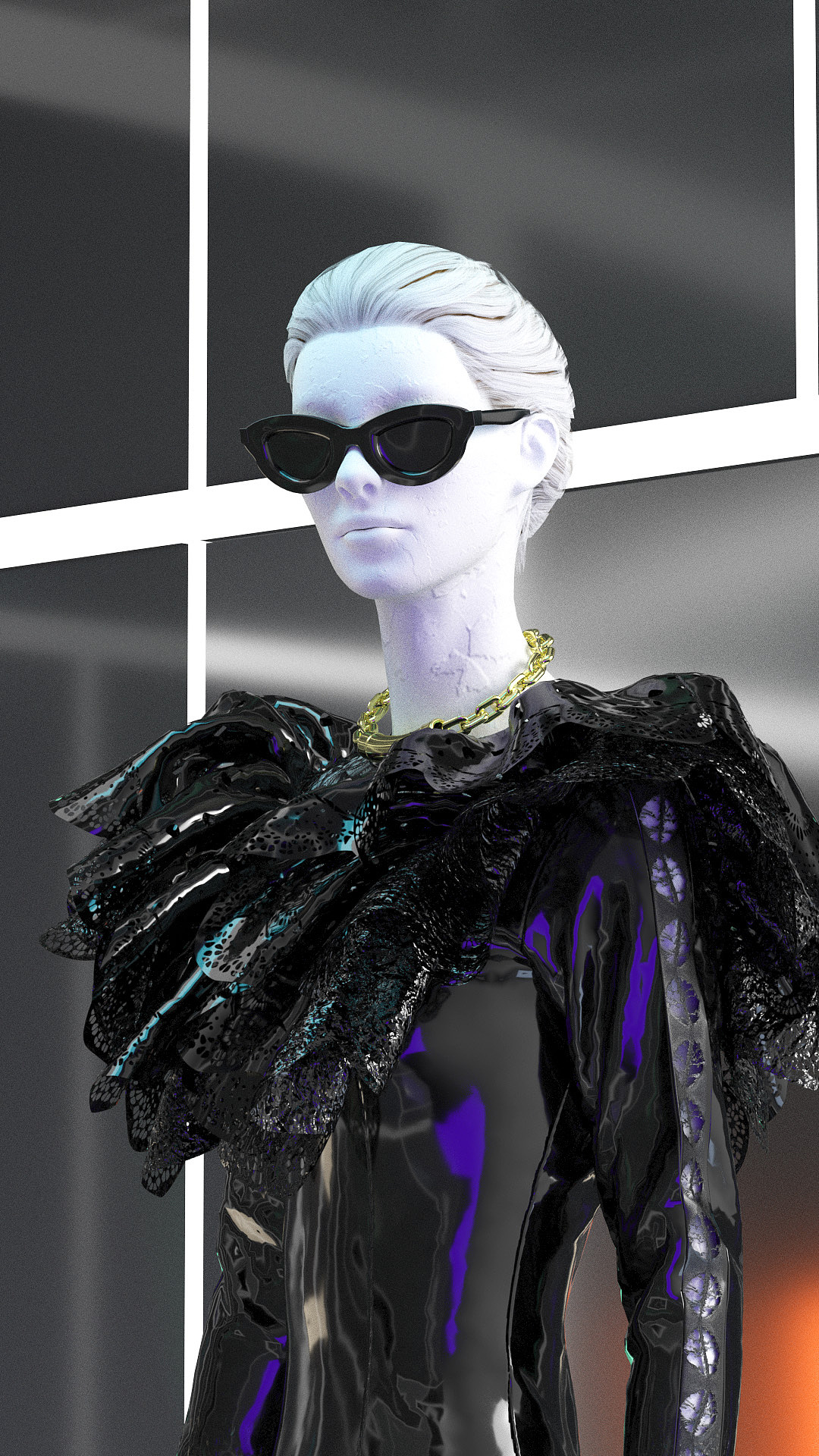 元宇宙时尚 | 虚拟服装设计 数字服装作品分享（图ZMjk0NjYyMjI0） - 产品 - 站酷设计师绘有梦原创素材 - 站酷ZCOOL