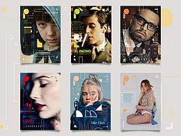 人像·海报设计｜海报设计｜版式设计｜封面设计