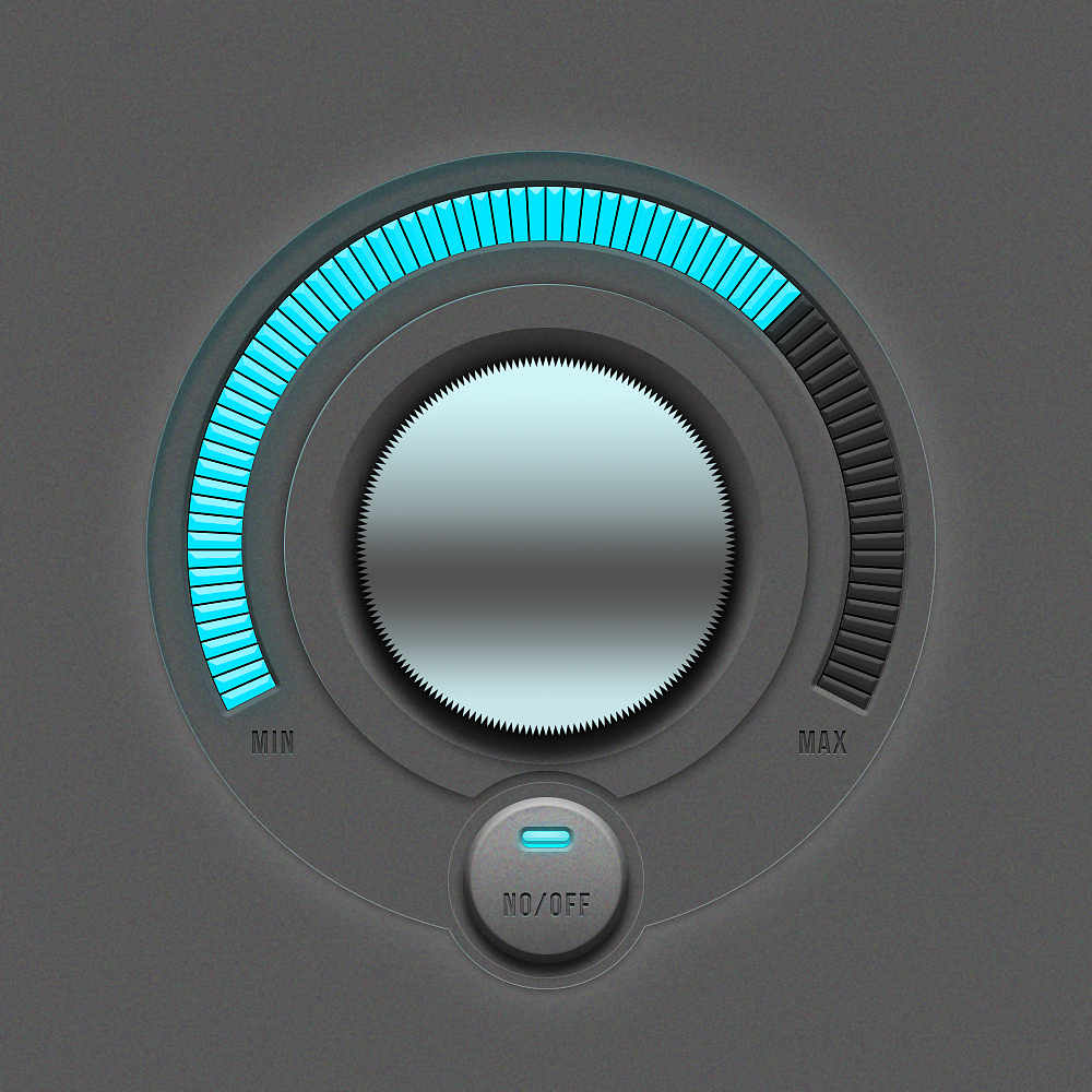 拟物化风格旋钮设计（图ZMjAzNjE4NzA0） - 图标 - 站酷设计师小闹心不闹原创素材 - 站酷ZCOOL