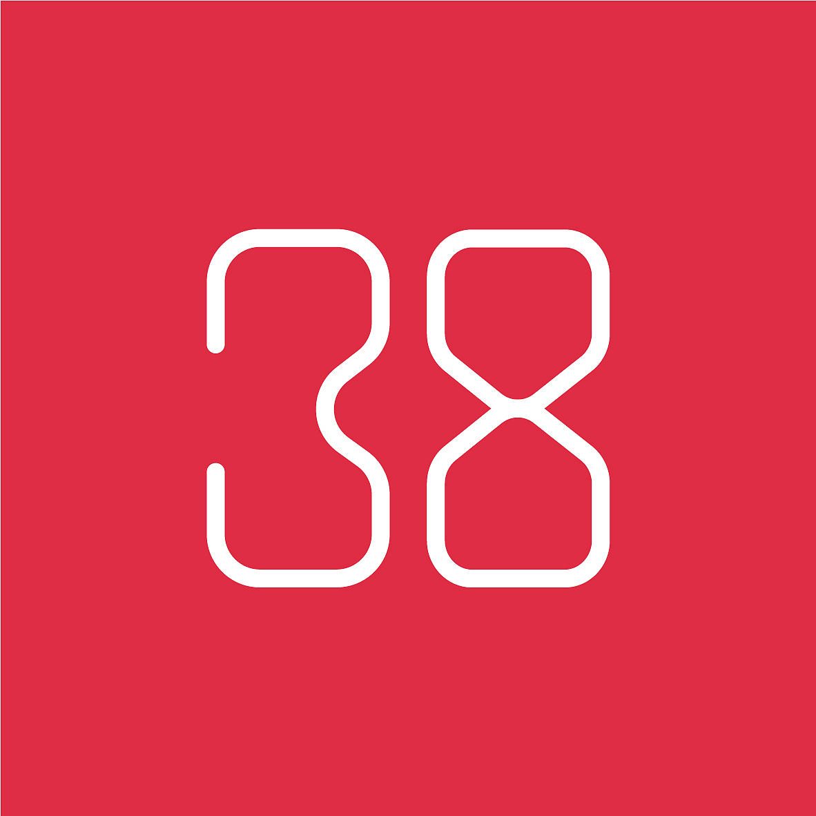 一组38数字设计