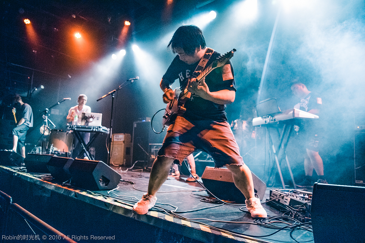 音乐现场 | 塑料巧克力乐队mao演出 活动现场人像调色后期