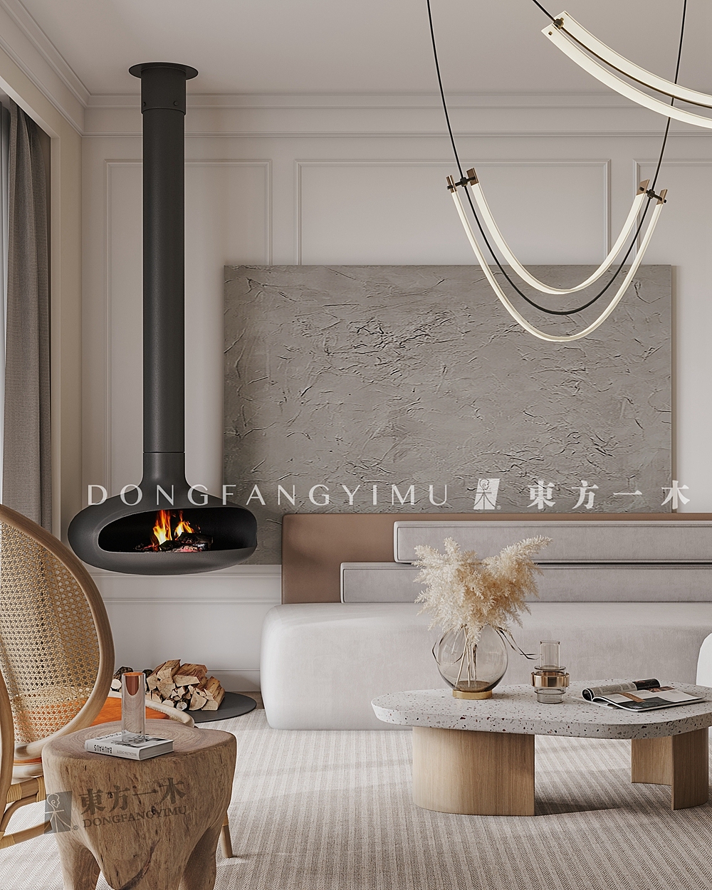 东方一木作品 | 小半（图ZMjc3NjU0MDI0） - 家装设计 - 站酷设计师东方一木装饰原创素材 - 站酷ZCOOL