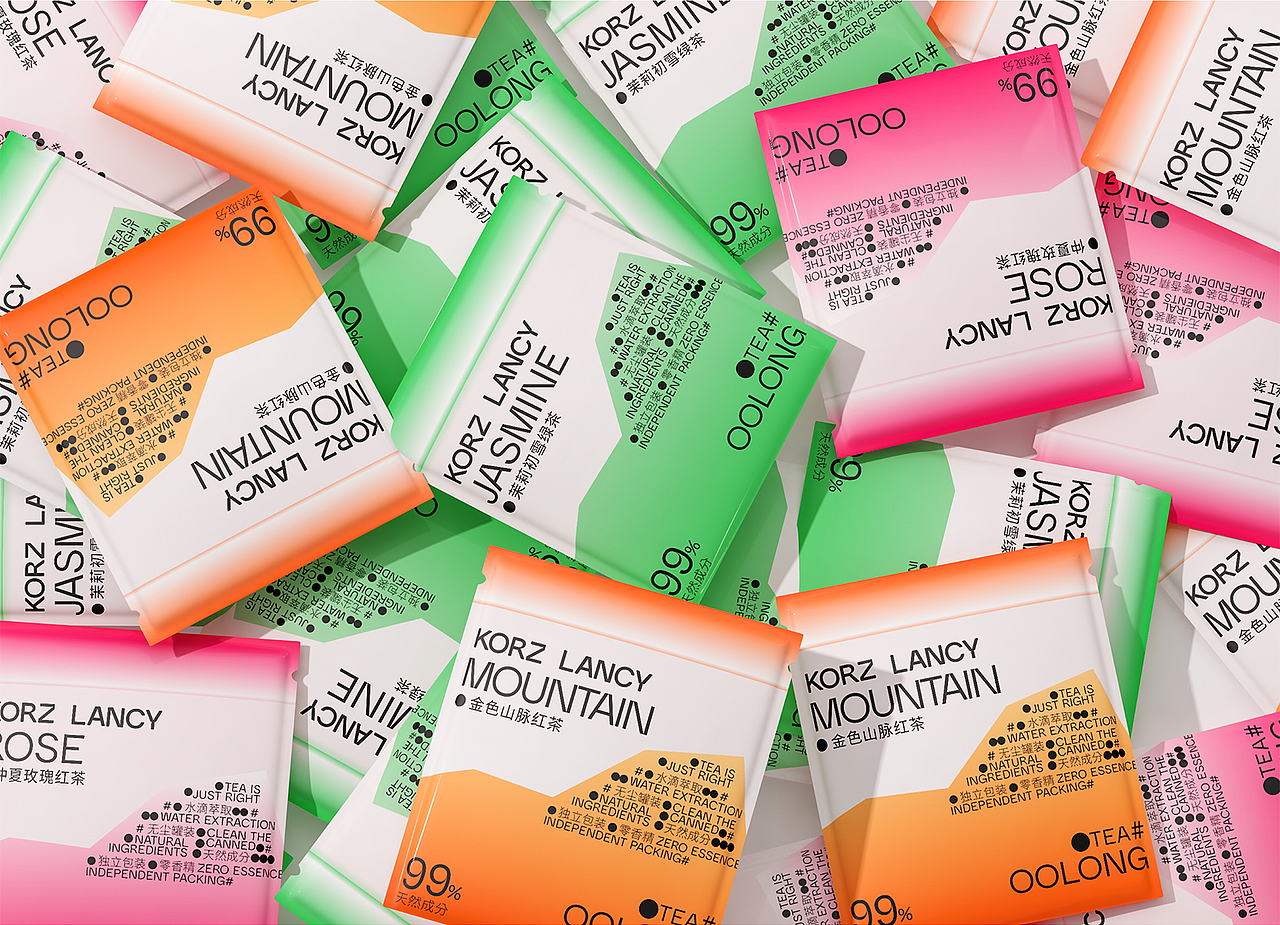 Packaging | KORZLANCY 茶饮品牌 袋泡茶包装