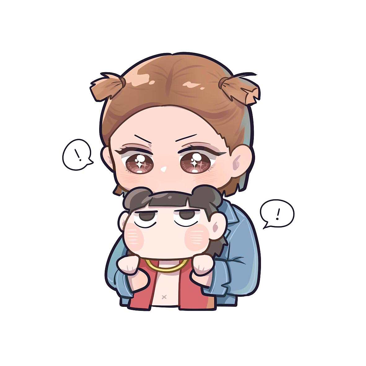 乘风破浪的姐姐Q版（图ZMjE0OTE3OTg4） - 商业插画 - 站酷设计师KATA种籽原创素材 - 站酷ZCOOL