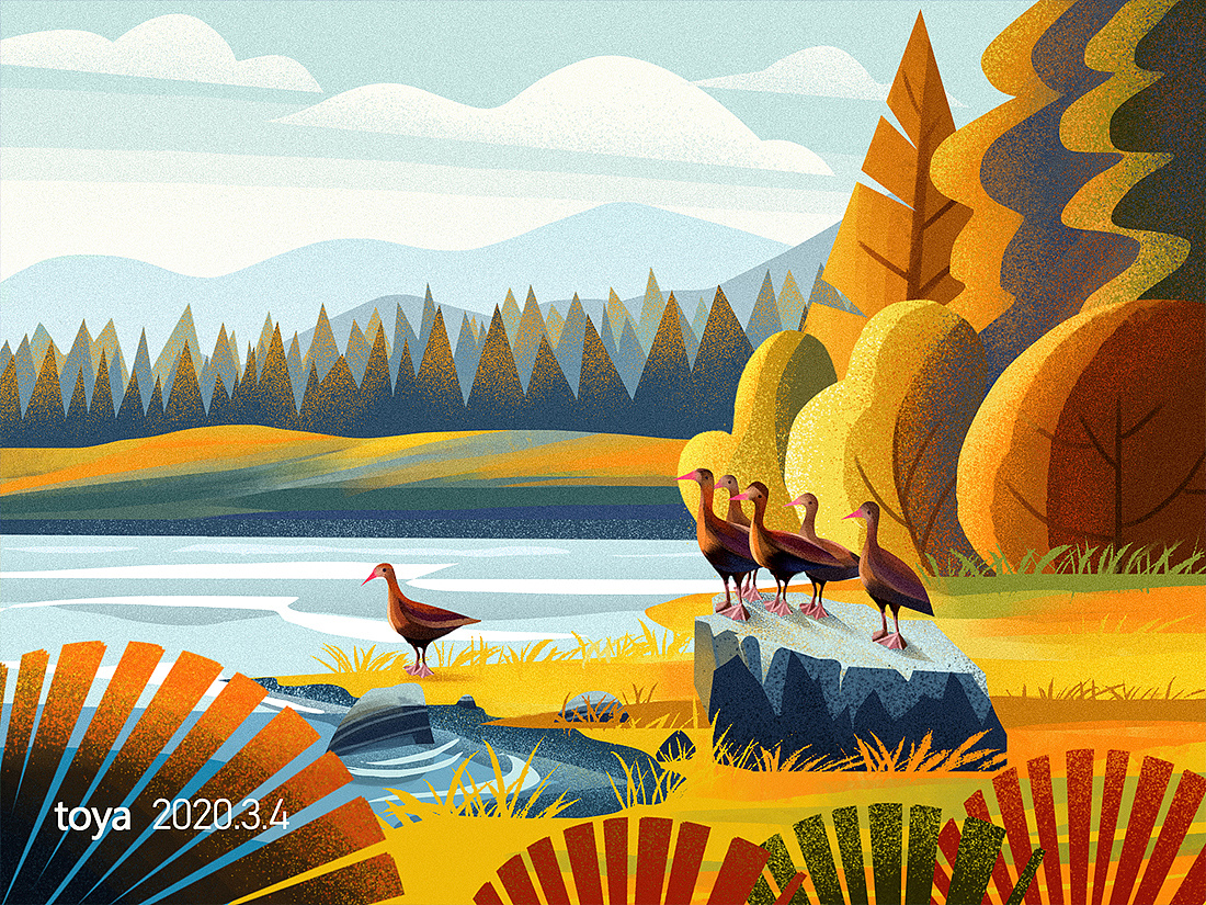 近期插画项目总结 - 原创作品 - 站酷(zcool)