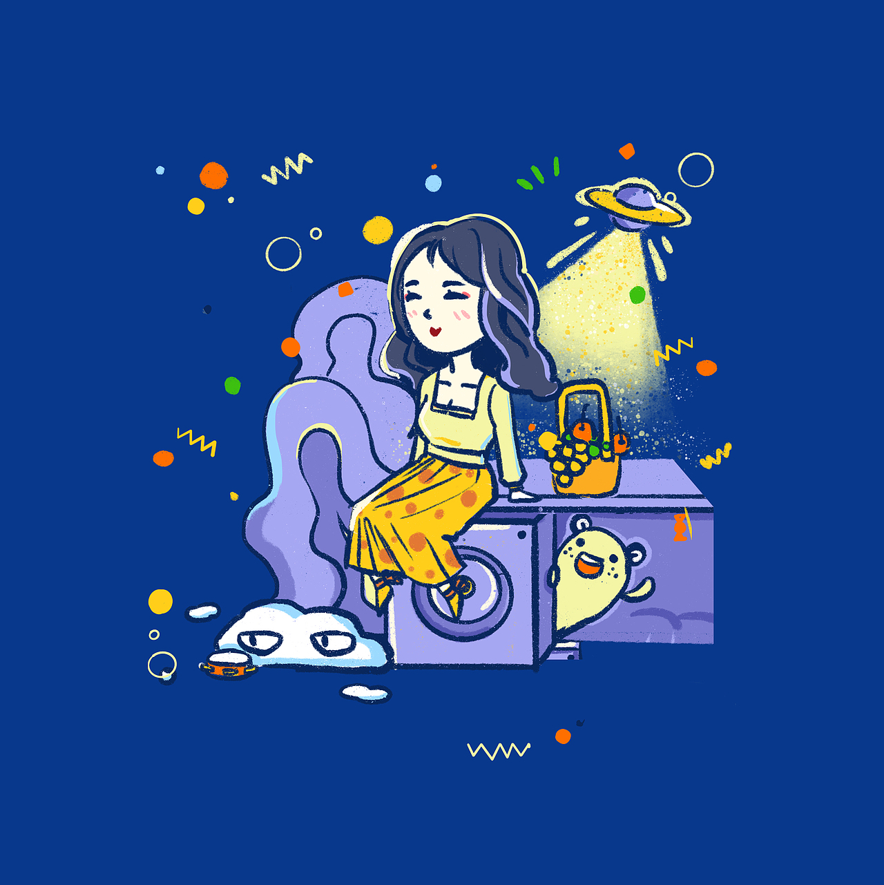 TUBORG TEAM人物相册插图（图ZMTkzMzk3MDQ4） - 商业插画 - 站酷设计师法海过海原创素材 - 站酷ZCOOL