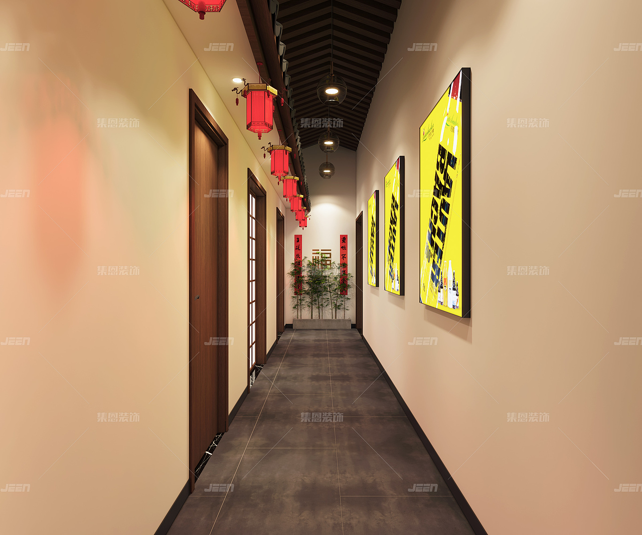 板桥古镇酒馆_古风酒馆设计_集恩餐饮设计（图ZMjYxMjk4ODk2） - 酒店餐饮设计 - 站酷设计师集恩餐饮全案设计原创素材 - 站酷ZCOOL