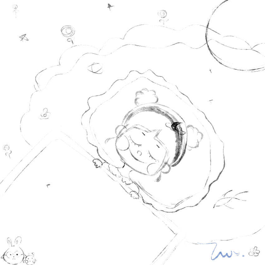 好的晚安（图ZMjg3MDIxMTE2） - 儿童插画 - 站酷设计师葱葱www原创素材 - 站酷ZCOOL
