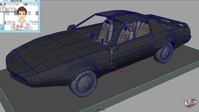Knight Rider 霹雳游侠-KITT基特 车模