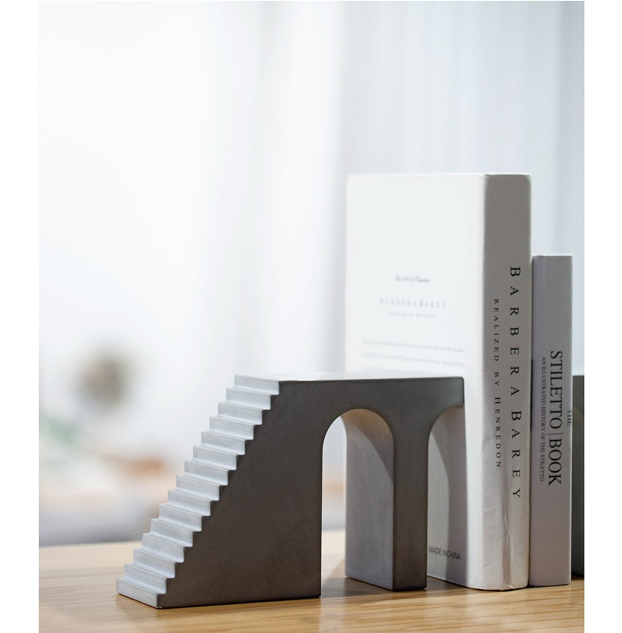 尘市集|水泥拱门楼梯桌面书立混凝土建筑摆件原创设计（图ZMjA4NTU2NDgw） - 生活用品 - 站酷设计师尘市集原创素材 - 站酷ZCOOL
