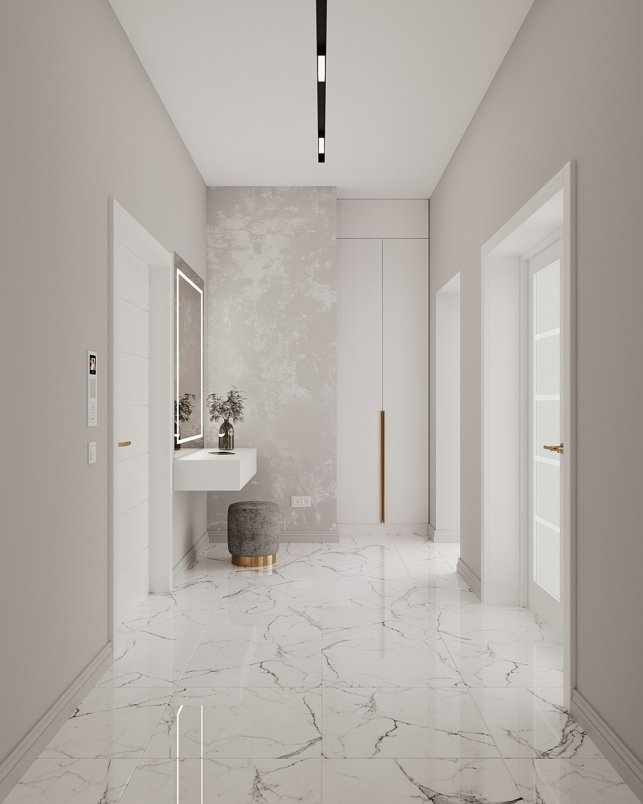 白 灰极简风,让空间更有"型"