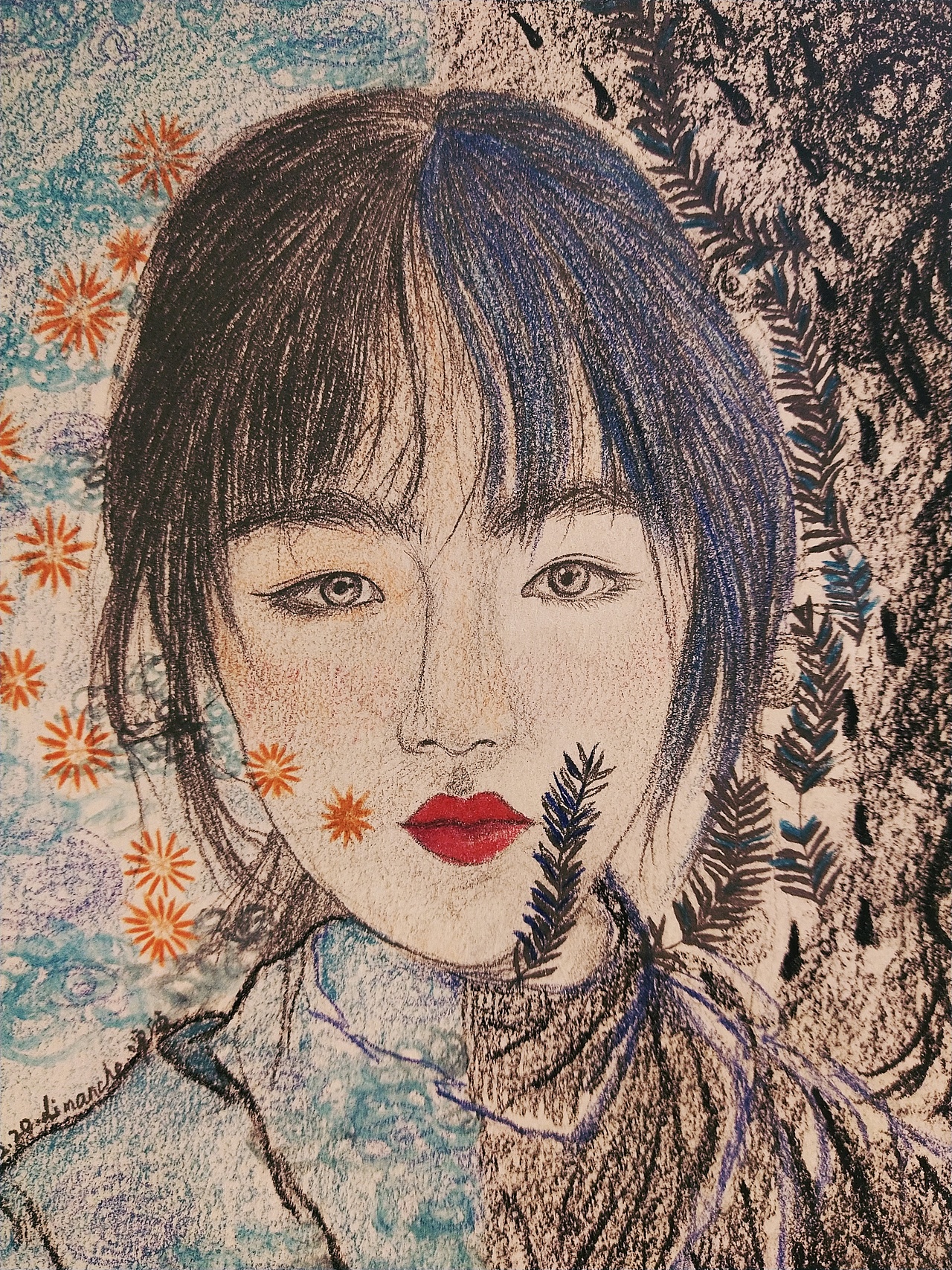 《“既然混沌无泽,那染成黑色”》