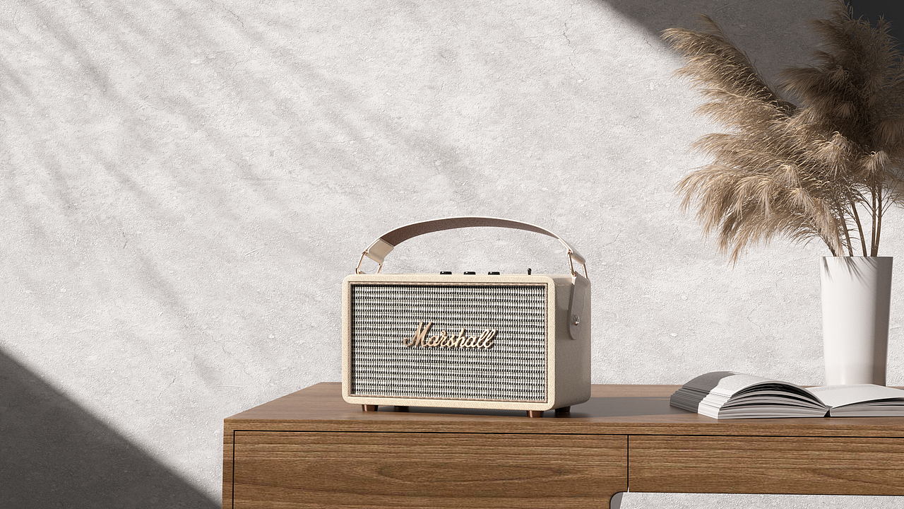 音响写实场景渲染