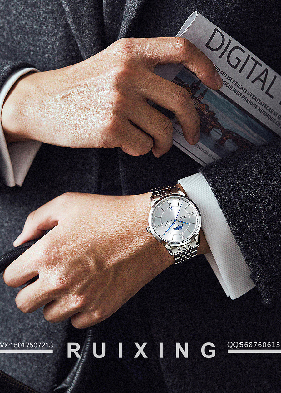 男表场景 男表手模图 手表拍摄
