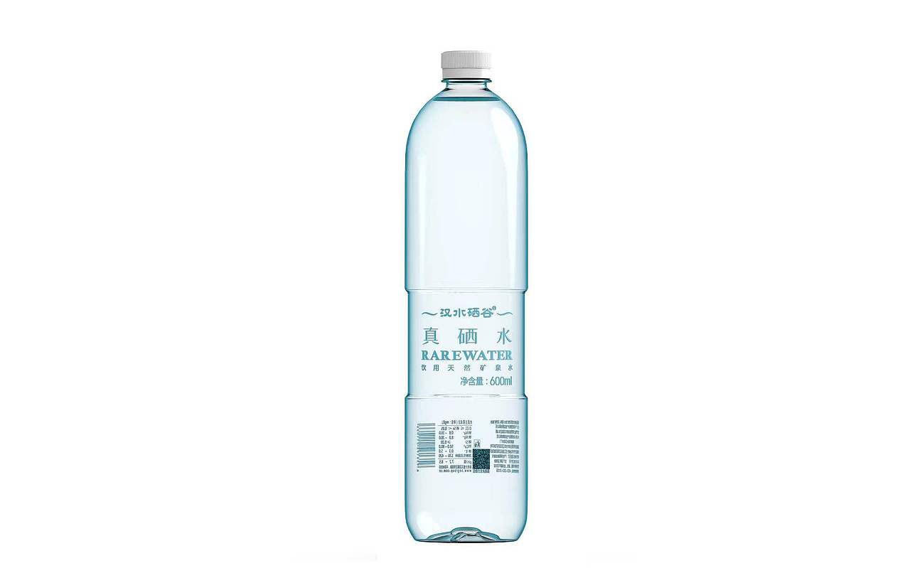 瓶型设计矿泉水瓶型效果图