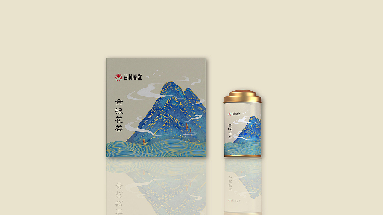 金银花茶包装设计
