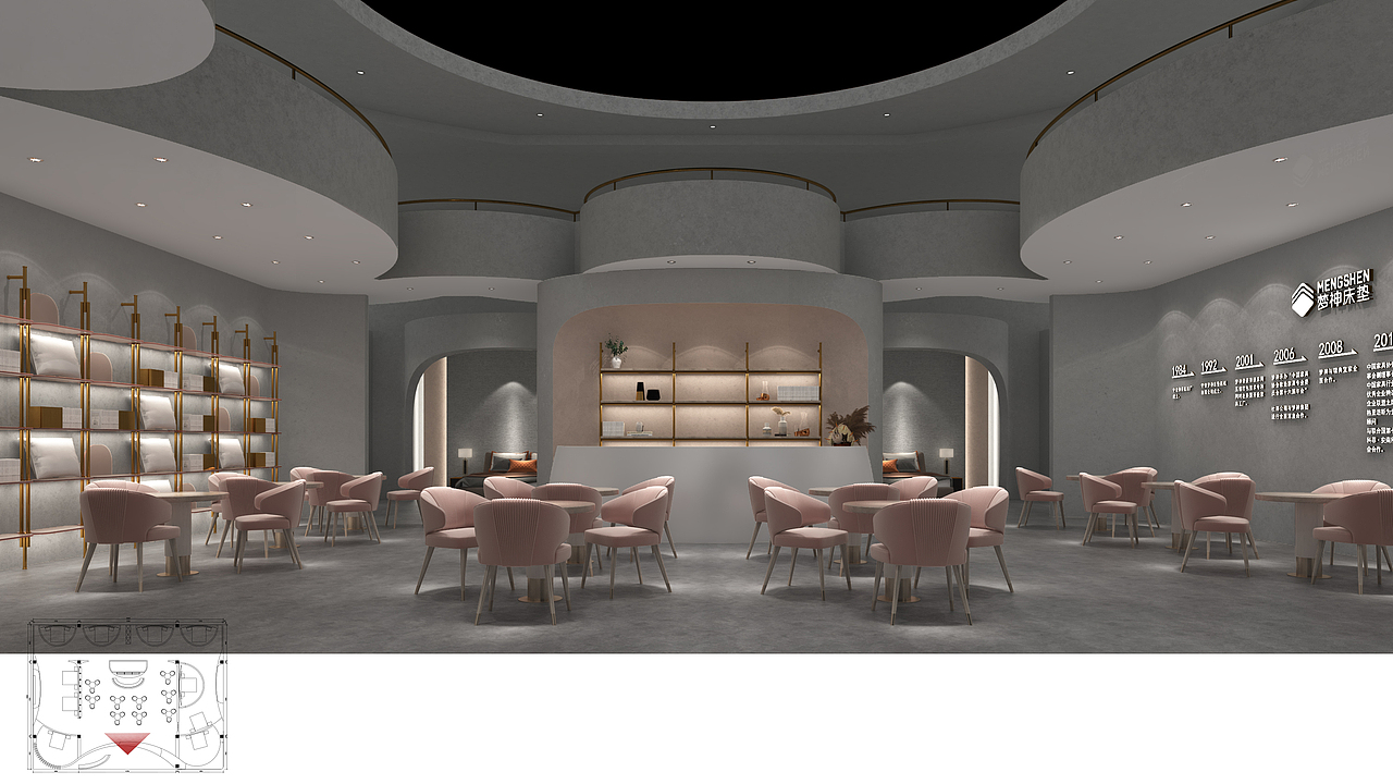 梦神床垫深圳展