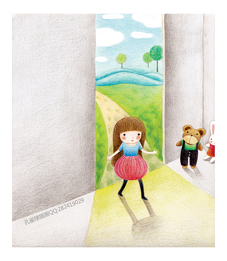 喜欢蝴蝶的小熊卜罗