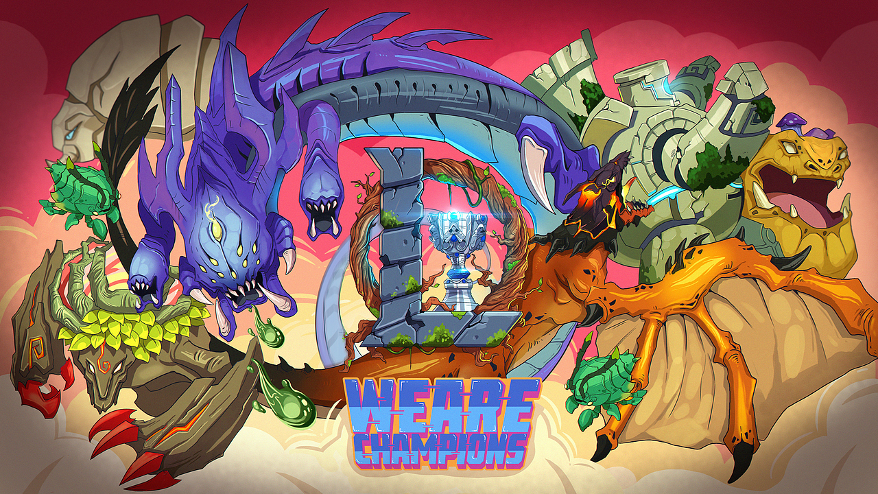 we are chanpions（图ZMTI1NDM4MTAw） - 其他平面 - 站酷设计师梁咕咚原创素材 - 站酷ZCOOL