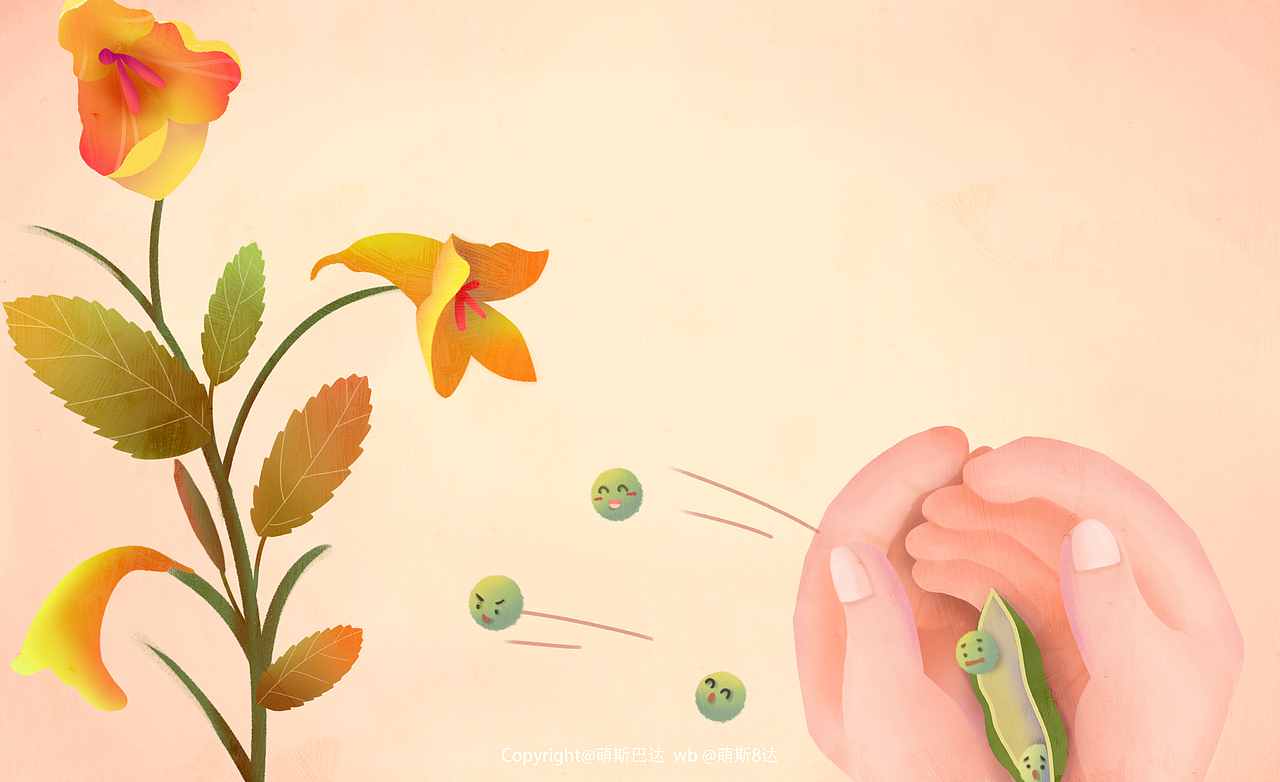 英文儿童插画绘本系列3~植物和其根~