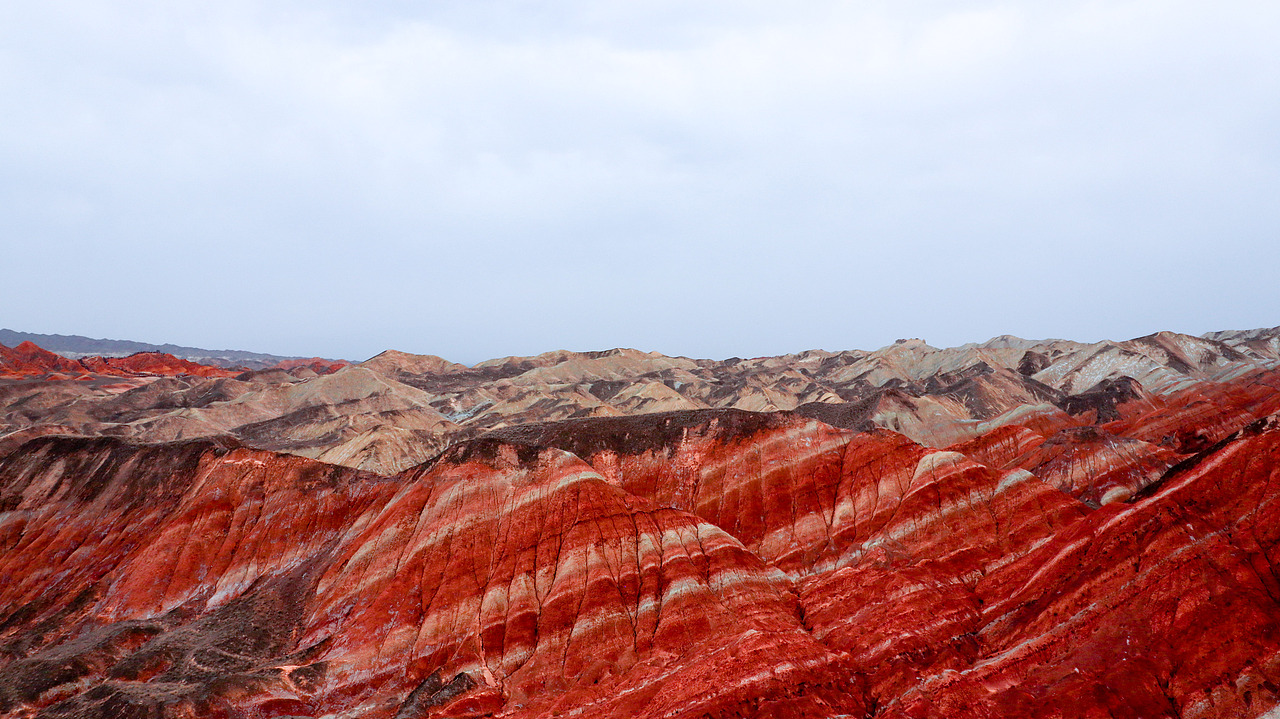 西北-七彩丹霞（图ZMTMzMjM4Mzg4） - 风光摄影 - 站酷设计师梦醒时分sr原创素材 - 站酷ZCOOL